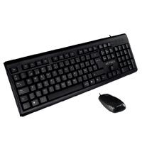 KIT DE TECLADO Y MOUSE ALAMBRICO ACTECK ENTRY 510/USB/105 TECLAS/WINDOWS XP Y POSTERIORES/800 DPI/COLOR NEGRO/AC928991