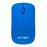 MOUSE INALAMBRICO ACTECKE/RECEPTOR 2.4G/ 1000 DPI/COLOR AZUL/AC928915