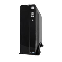 GABINETE ACTECK BERN/  MINI TD510/ SLIM MICRO/ FUENTE DE PODER DE 500W/ 24 PINES/  NEGRO/ GAPC301