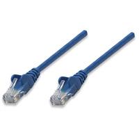 CABLE DE RED PATCH CAT5E INTELLINET RJ45 0.50 METROS 1.5 FT COLOR AZUL