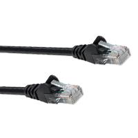 CABLE DE RED INTELLINET 2 MTS 7 PIES CAT 5E UTP NEGRO
