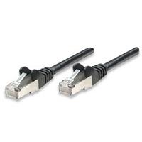 CABLE DE RED INTELLINET 0.5 MTS 1.5 PIES CAT6 UTP NEGRO