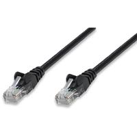 CABLE DE RED PATCH CAT5E INTELLINET RJ45 0.15 METROS O.5 FT COLOR NEGRO