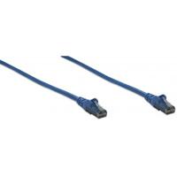 CABLE DE RED PATCH CAT6 INTELLINET RJ45 0.15 METROS O.5 FT COLOR AZUL