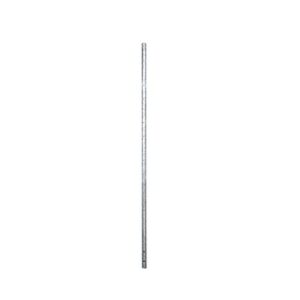 Poste de Esquina de 1.2m para Cerca Electrificada de Tubo Galvanizado cal. 18 de 1 pulgadas Diam. Ideal para 5 Aisladores No incluidos.