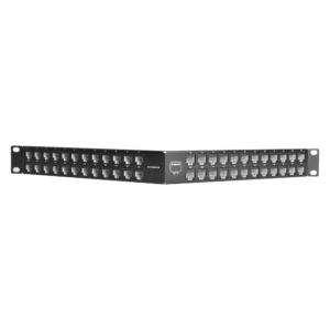 Patch Panel Z-MAX Blindado de 48 puertos Modular Angulado 1UR