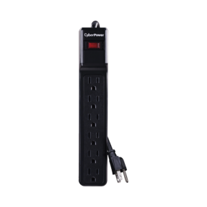 Multicontacto Con Supresor de Picos Voltaje de Entrada 125 Vca NEMA 5-15P Con 6 Salidas NEMA 5-15R 1200 Joules