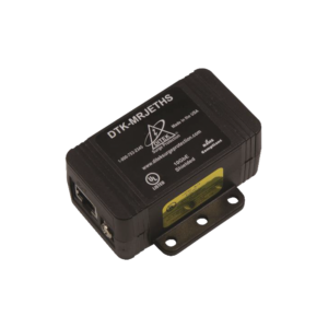 Protector de un solo canal 10GbE para sistemas de CCTV  Ideal para protección de cableado categoría CAT5e CAT6 y CAT6A.