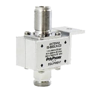 Protector Coaxial de 10MHZ a 1GHZ Con Bloqueador de DC y Conectores N Hembra 50