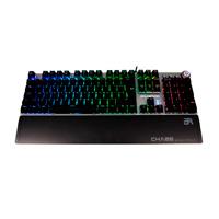 TECLADO GAMER BALAM RUSH MECANICO/SPECTRUM CHAOS/SWITCH AZUL/USB/ANTI GHOSTING/RGB/GRISNEGRO / BR922944