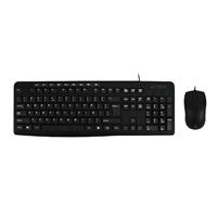 KIT ACTECK  K400 TECLADO Y MOUSE MULTIMEDIA USB NEGRO AC929813