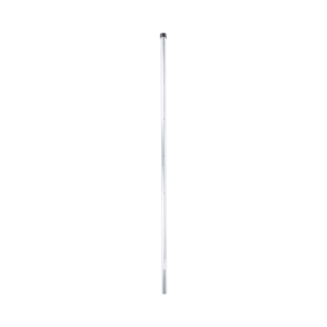 Poste de Esquina  para Cerca Electrificada. Tubo Galva. de 1.5m cal. 18 de 1 pulgadas  Diam. Sin pintar. Ideal para 6 Aisladores
