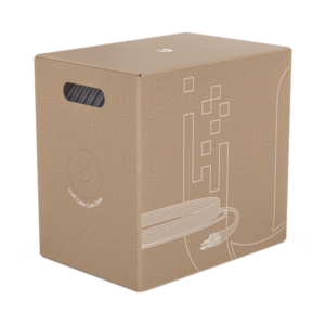 Bobina de cable UTP Riser CMR UniFi Cat6 Color blanco 24 AWG 305m para interior